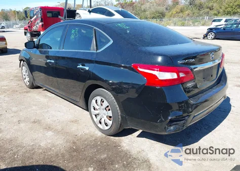 2017 Nissan Sentra S z USA, uszkodzony, nr VIN 3N1AB7APXHY324810